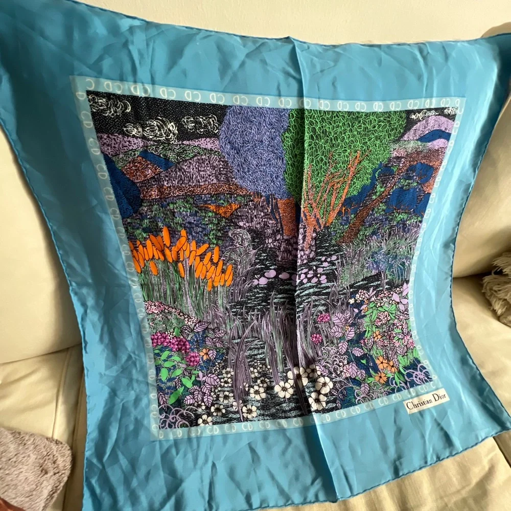 Christian Dior vintage scarf